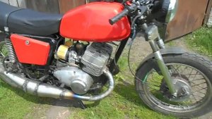 тюнингованный мотор иж Юпитер 5 с поршнями Yamaha RD350