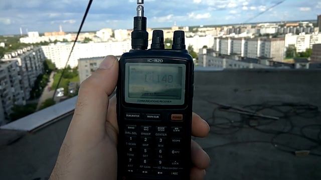 Помехи в Электростали ч.4 (р/л диапазон 20м) смотреть онлайн