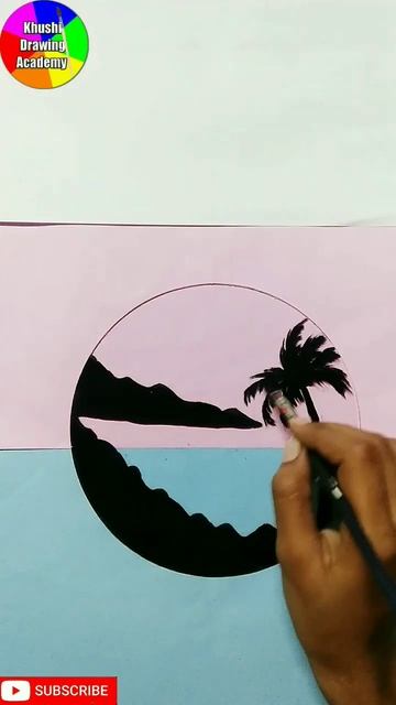 painting on waste wall clock glass/#paintingonglass/ #shorts смотреть онлайн