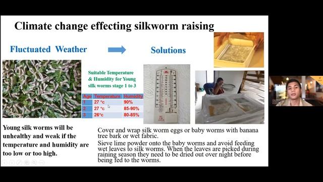 Cha-Time #10: Laos Cultural Heritage of Sericulture and Silk Crafts Adapting to Climate Change