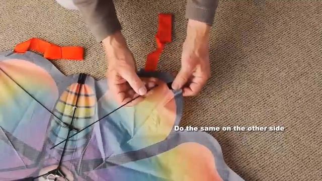 aGreatLife Butterfly Rainbow Butterfly Kite Assembly Instructions смотреть онлайн
