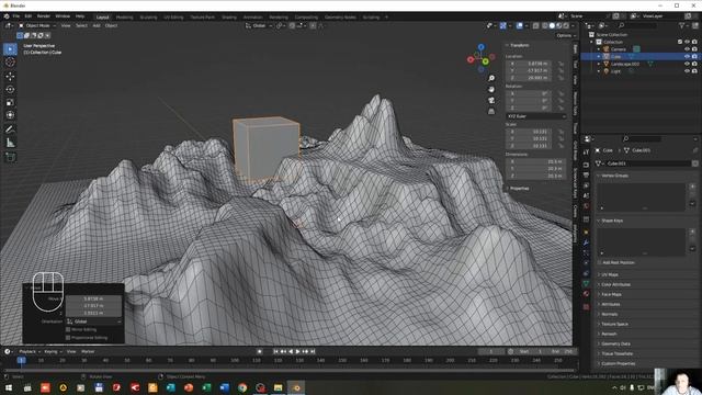 Урок 6. Landscape. Мирний космос. смотреть онлайн