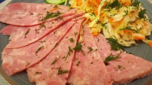 Рецепт домашней ветчины из свиной лопатки