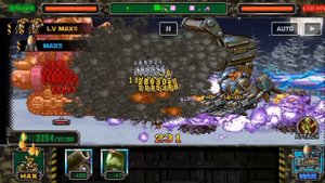 Metal slug attack - Jupiter Tank MK II vs top boss unites (MSA)