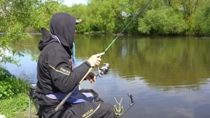ЛОВЛЯ ЛЕЩА НА ФИДЕР / РЫБАЛКА НА МАЛОЙ РЕКЕ / FROS FISHING