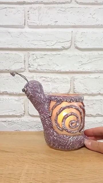 Декор из стеклянной банки #diy #декор #поделки