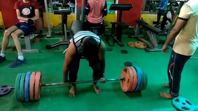 One rep 150 kg deadlift in 53 weight category. смотреть онлайн