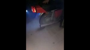 ИЖ планета 5 . бернаут :)