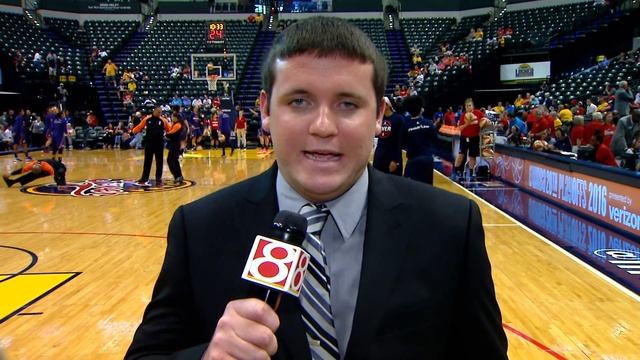 WISH-TV Internship - Fever vs. Mercury Playoffs 9-21-16 смотреть онлайн