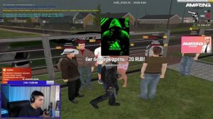 ШАРИПОВ ЖЕСТКИЙ БАЙКЕР СТРИМ НА АМАЗИНГ РП В GTA CRMP