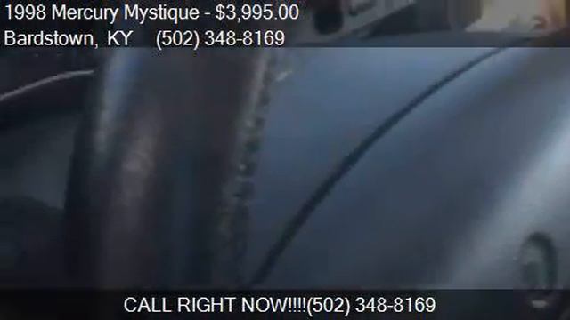 1998 Mercury Mystique LS 4dr Sedan for sale in Bardstown, KY смотреть онлайн