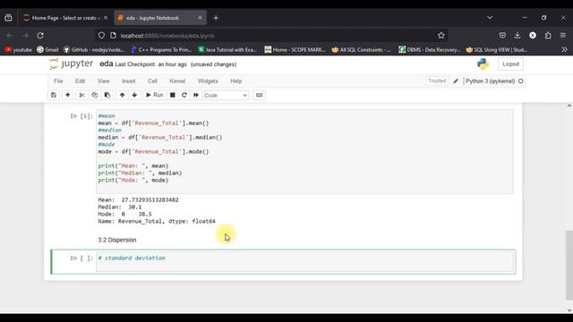 4 - Pandas Summary Statistics | Basics Exploratory Data Analysis in Pandas