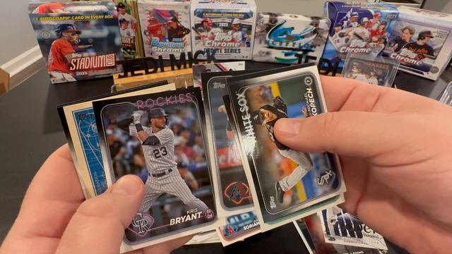 2024 TOPPS SERIES 1 BASEBALL HOBBY BOX смотреть онлайн