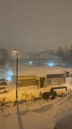 04.02.2025. Сахалин, Южно-Сахалинск, очередной циклон.