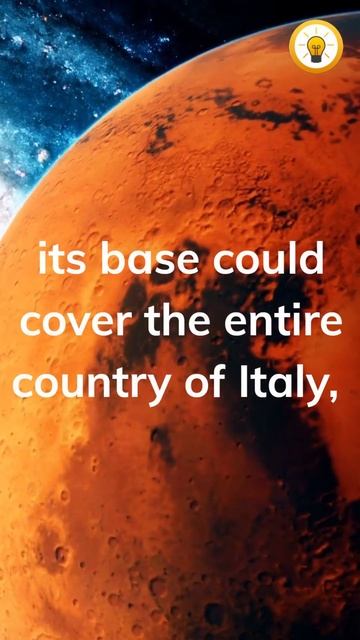 Largest Mountain #shorts #funfacts #space #geography