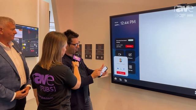 ISE 2022: Re Mago and Jupiter Talk to Emily Dean About Valarea New 21:9 Displays and Collaboration