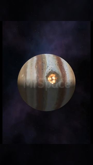 What If Earth Collides With Jupiter? | #shorts #space #facts #jupiter #earth #collision #spacefacts