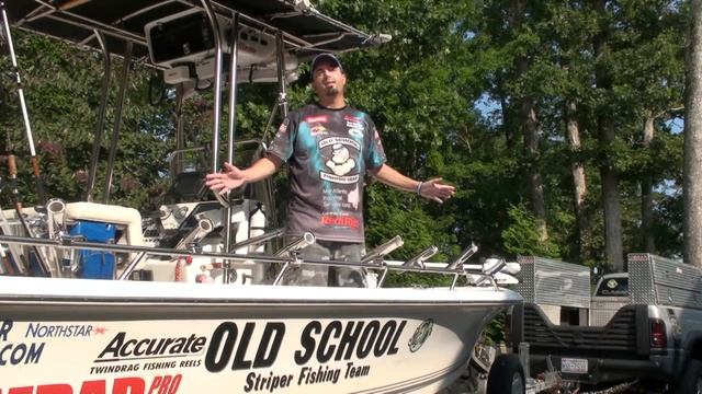 Striper Fishing Rod Holder set-up. Great for drifting, trolling, strolling, chunking. C.E. Smith смотреть онлайн