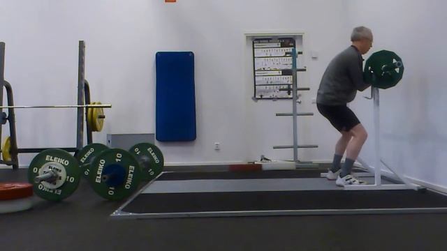 2016-09-07: Zercher squats, 38 kg смотреть онлайн