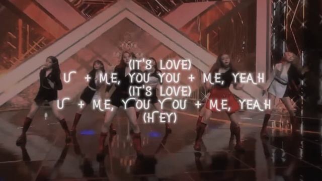 [Girls Planet 999] 7 LOVE MINUTES - 'U+Me=LOVE' Karaoke (Easy lyrics) | Member Coordinated смотреть онлайн