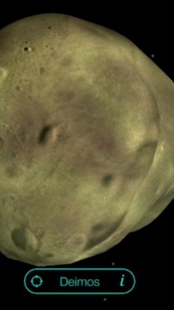 Deimos moon  (Mars moon)