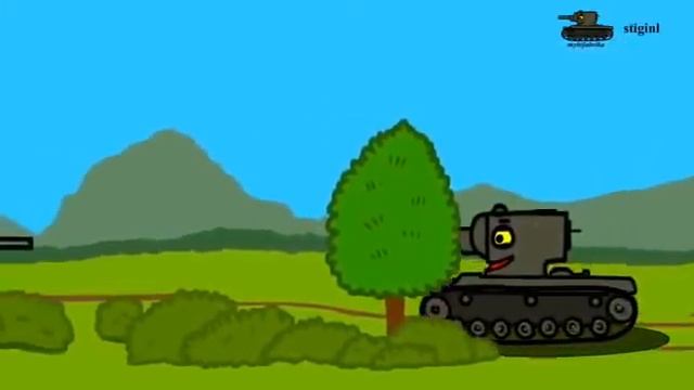 Мультик Про Танки. Как КВ-2 Взял Медаль СЧАСТЛИВЧИК! смотреть онлайн