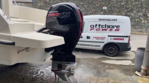 Mercury 150 hp Pro XS Fourstroke run up