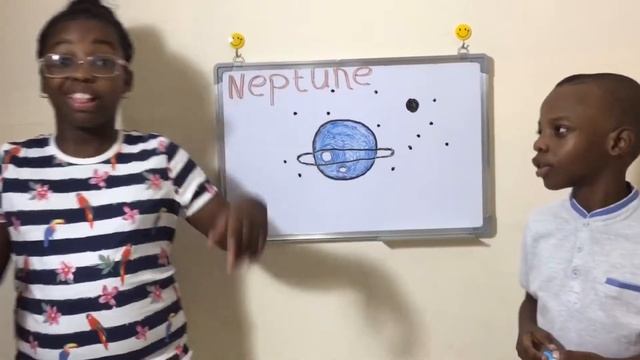 Neptune the ice giant.