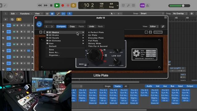 Soundtoys Little Plate Reverb Plug-in.Quick review смотреть онлайн