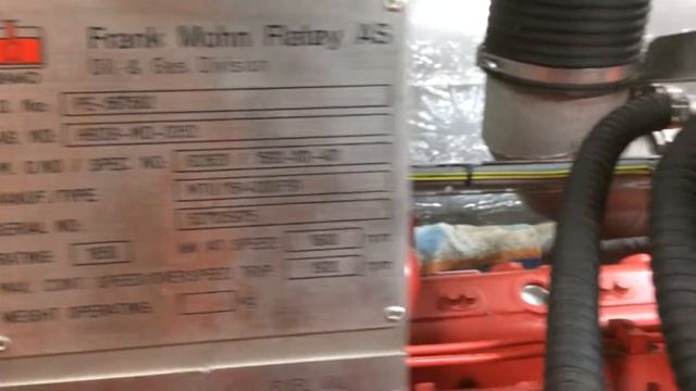MTU16V4000P91 Framo firewater pump