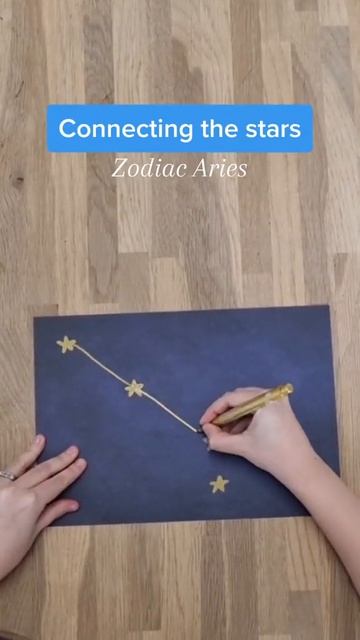 Grab some paper and a pen! Connect the stars and draw the constellation Aries with us ♈ смотреть онлайн