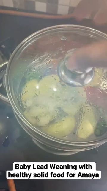 HEALTHY SOLID FOOD FOR AMAYA | Healthy Food for 7months Old Baby Lead Weaning |AsianBeautySarmistha смотреть онлайн