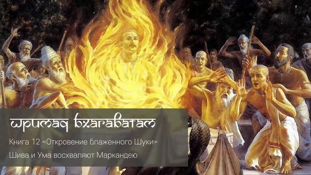 12.10 Шива и Ума восхваляют Маркандею. Шримад Бхагаватам смотреть онлайн