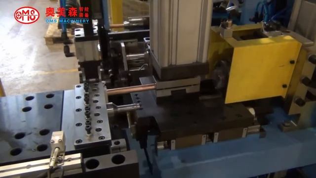 CNC tube integrated machine (cut, end form, bend)--OMS MACHINERY смотреть онлайн