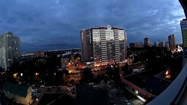 Night Russia timelapseночной таймлепс России
