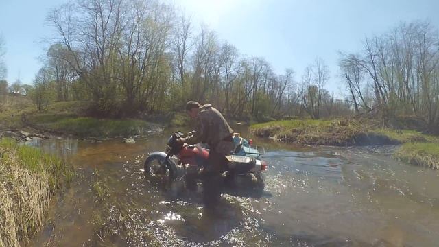 Переезжаем брод с каменистым дном на иж юпитер 5 смотреть онлайн