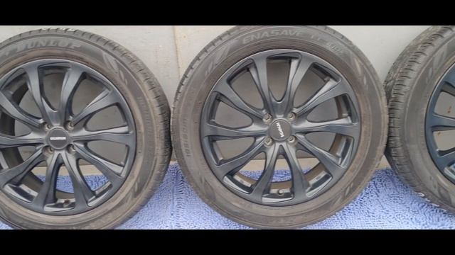 Черные матовые Bridgestone Balminum D17 4*100 смотреть онлайн
