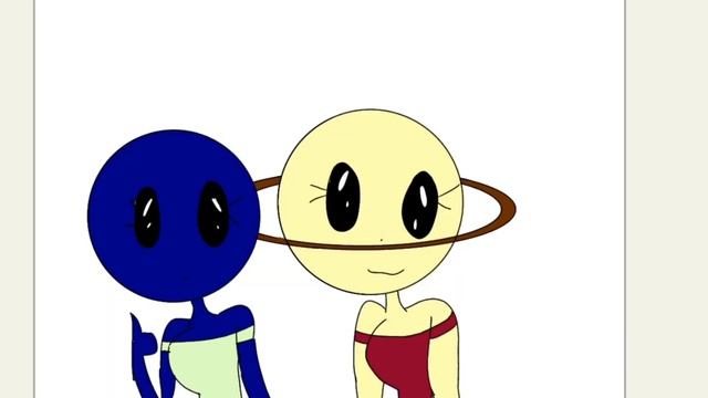 saturn x jupiter, neptuno y saturno en nuestros personajes y un dibujo extra xd смотреть онлайн