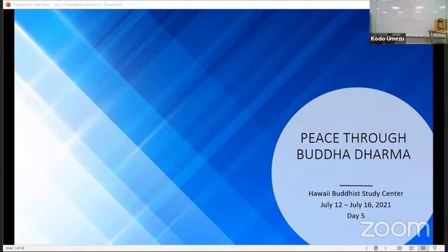 Summer Session 2021 Rev. Kodo Umezu Day 5 смотреть онлайн