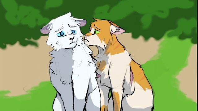 Коты Воители Белохвост и Яролика: Голодная Любовь