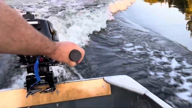 Mercury 5hp four stroke going fishing смотреть онлайн