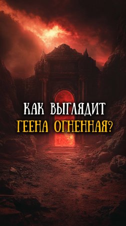 Что такое «геена огненная»?