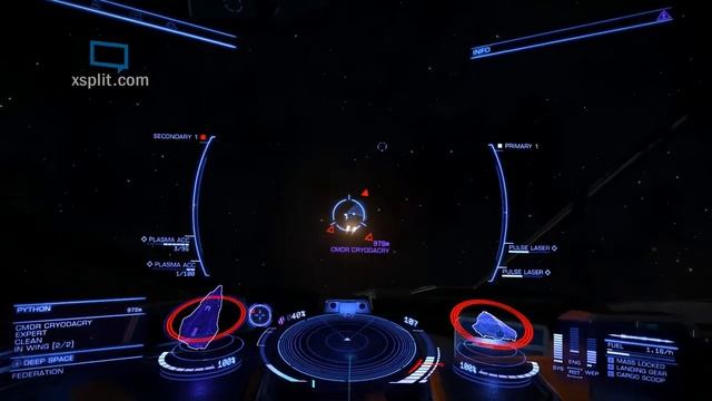 Elite - Dangerous Cryo v Death (Python v Python)