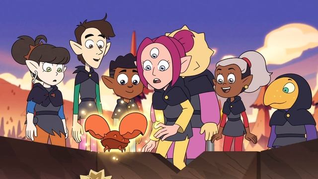 The Owl House Season 2 - Luz and Amity Go On A Date смотреть онлайн