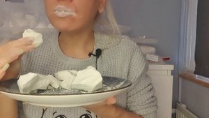 МЕЛ ДРАГУНКА/АСМР/ DRY AND WET CRUNCH #chalk #ediblechalk #CHALKEATER