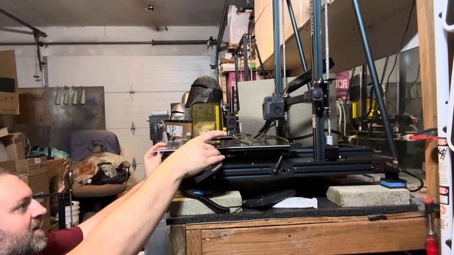 Behind the scenes video of me trying to adjust the eccentric nuts under my Elegoo Neptune 4 Max. смотреть онлайн