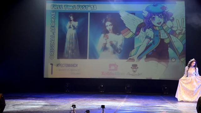 FTF-2018 - Original-дефиле №1 - КрестомАнси - Гамлет (Офелия) смотреть онлайн