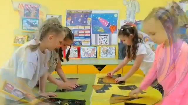 В группе «Родничок» завершился проект «Удивительный космос» 🚀🤗 смотреть онлайн