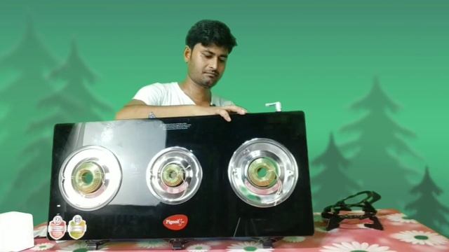 Pigeon Ultra Glass, Stainless Steel Manual Gas Stove 3 Burners Unboxing &review смотреть онлайн