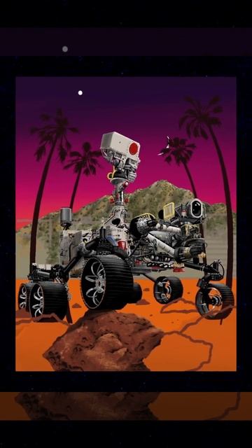 OXCART's PERSEVERANCE Mars Lander Poster Timelapse смотреть онлайн